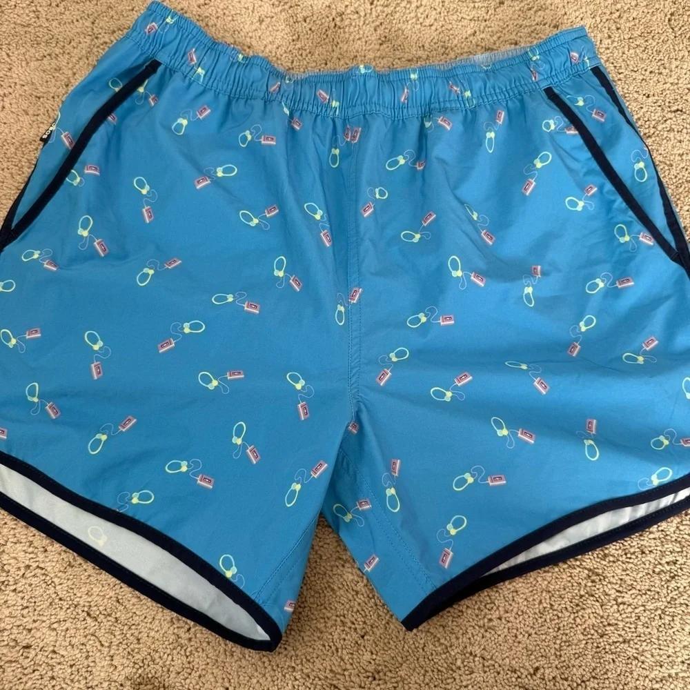 Bonobos Throwback Swim Trunks Mix Tapes Printed Shorts M